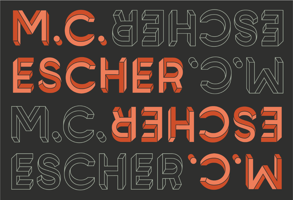 M.C. Escher graphic